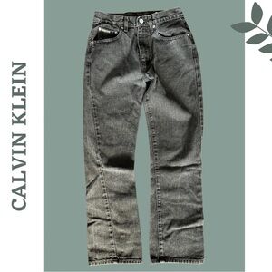 Vintage Calvin Klein Faded Black
Jeans Size  5